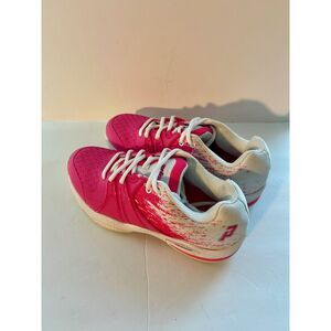 Prince Warrior Lite Tennis Shoes for Clay court, Women's size 8, Pink and white